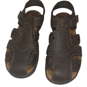 Nunn Bush Men's Ripley Brown Sandals Size 10 M